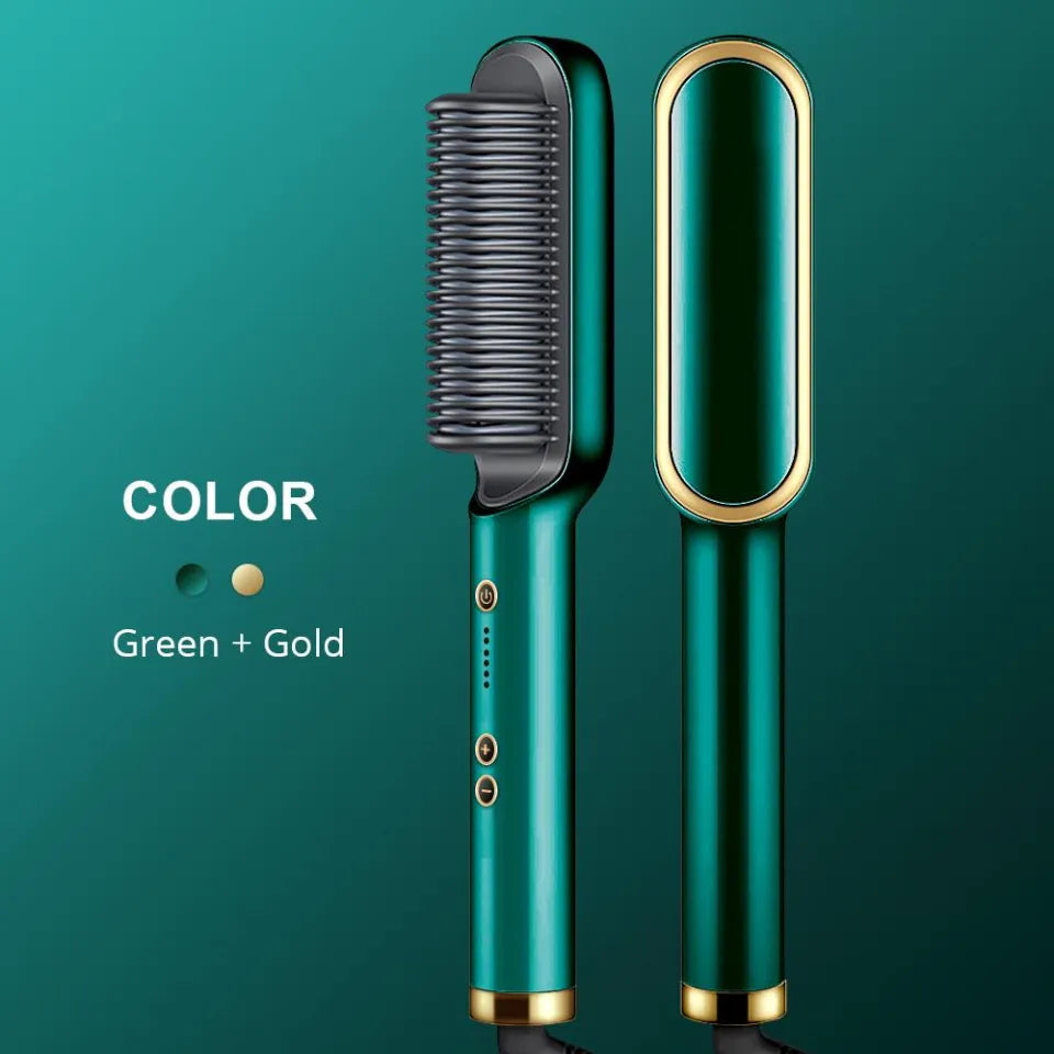 Silkiva™ Hair Straightening Comb — Salon-Smooth Hair in Just Minutes a Day
